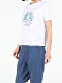 thumb-Afficher les détails de T-shirt À Manches Courtes Blanc Regular Fit  Femme