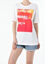 thumb-Afficher les détails de T-shirt À Manches Courtes Blanc Comfort Fit  Femme