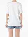 thumb-Afficher les détails de T-shirt À Manches Courtes Blanc Comfort Fit  Femme