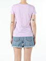 thumb-Afficher les détails de T-shirt À Manches Courtes Violet Regular Fit  Femme