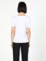 thumb-Afficher les détails de T-shirt À Manches Courtes Blanc Regular Fit  Femme