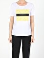 thumb-Afficher les détails de T-shirt À Manches Courtes Blanc Regular Fit  Femme