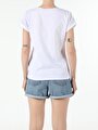 thumb-Afficher les détails de T-shirt À Manches Courtes Blanc Regular Fit  Femme