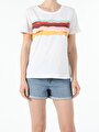 thumb-Afficher les détails de T-shirt À Manches Courtes Blanc Regular Fit  Femme