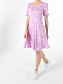 thumb-Afficher les détails de Robe Violet Regular Fit    Femme