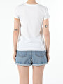 thumb-Afficher les détails de T-shirt À Manches Courtes Blanc Regular Fit  Femme