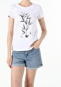 thumb-Afficher les détails de T-shirt À Manches Courtes Blanc Regular Fit  Femme