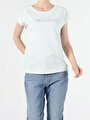 thumb-Afficher les détails de T-shirt À Manches Courtes Vert Regular Fit  Femme