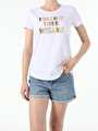 thumb-Afficher les détails de T-shirt À Manches Courtes Blanc Regular Fit  Femme