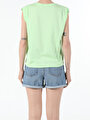 thumb-Afficher les détails de T-shirt À Manches Courtes Vert Regular Fit  Femme