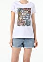 thumb-Afficher les détails de T-shirt À Manches Courtes Blanc Regular Fit  Femme