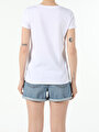thumb-Afficher les détails de T-shirt À Manches Courtes Blanc Regular Fit  Femme
