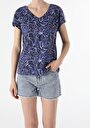 thumb-Afficher les détails de T-shirt À Manches Courtes Marine Regular Fit  Femme