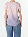 thumb-Afficher les détails de T-shirt À Manches Courtes Rose Regular Fit  Femme