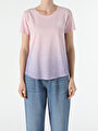 thumb-Afficher les détails de T-shirt À Manches Courtes Rose Regular Fit  Femme