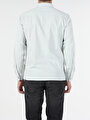 thumb-Afficher les détails de Shırt À Manches Longues Denim Oversize Fit   Homme
