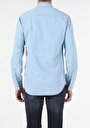 thumb-Afficher les détails de Shırt À Manches Longues Denim Slim Fit   Homme