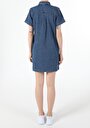 thumb-Afficher les détails de Robe Denim Regular Fit    Femme