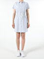 thumb-Afficher les détails de Robe Bleu Regular Fit    Femme