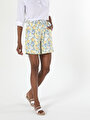 thumb-Afficher les détails de Short Multicolou Regular Fit Femme