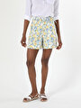 thumb-Afficher les détails de Short Multicolou Regular Fit Femme