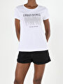 thumb-Afficher les détails de T-shirt À Manches Courtes Blanc Regular Fit  Femme
