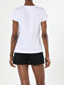 thumb-Afficher les détails de T-shirt À Manches Courtes Blanc Regular Fit  Femme