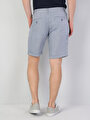 thumb-Afficher les détails de Short Bleu Regular Fit Homme
