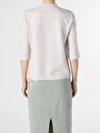thumb-Afficher les détails de T-shirt À Manches Longues Beige Regular Fit  Femme