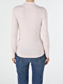 thumb-Afficher les détails de T-shirt À Manches Longues Rose Slim Fit  Femme