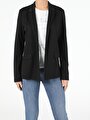 thumb-Afficher les détails de Veste De Blazer Noir Regular Fit   Femme