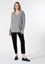 thumb-Afficher les détails de Pull Gris Regular Fit   Femme