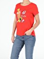 thumb-Afficher les détails de T-shirt À Manches Courtes Corail Regular Fit  Femme