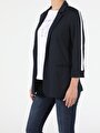 thumb-Afficher les détails de Veste De Blazer Marine Regular Fit   Femme