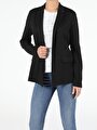 thumb-Afficher les détails de Veste De Blazer Noir Regular Fit   Femme