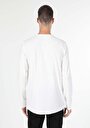 thumb-Afficher les détails de T-shirt À Manches Longues Blanc Regular Fit  Homme