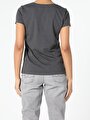 thumb-Afficher les détails de T-shirt À Manches Courtes Anthracite Regular Fit  Femme