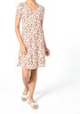 thumb-Afficher les détails de Robe Multicolou Regular Fit    Femme