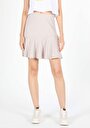 thumb-Afficher les détails de Jupe Beige Regular Fit    Femme