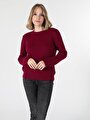thumb-Afficher les détails de Pull Rose Regular Fit   Femme