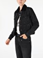 thumb-Afficher les détails de Veste De Blazer Denim Regular Fit   Femme