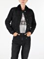 thumb-Afficher les détails de Veste De Blazer Denim Regular Fit   Femme