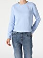 thumb-Afficher les détails de T-shirt À Manches Longues Bleu Regular Fit  Femme