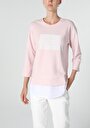 thumb-Afficher les détails de T-shirt À Manches Longues Rose Regular Fit  Femme