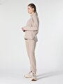 thumb-Afficher les détails de T-shirt À Manches Longues Beige Regular Fit  Femme