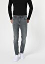 thumb-Afficher les détails de 044 Karl Pantalon Gris Straight Leg  En  Straight Fit Homme
