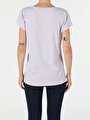 thumb-Afficher les détails de T-shirt À Manches Courtes Violet Regular Fit  Femme