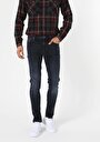 thumb-Afficher les détails de 044 Karl Pantalon Bleu Foncé Straight Leg  En  Straight Fit Homme