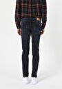 thumb-Afficher les détails de 044 Karl Pantalon Bleu Foncé Straight Leg  En  Straight Fit Homme