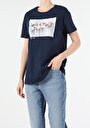 thumb-Afficher les détails de T-shirt À Manches Courtes Marine Regular Fit  Femme